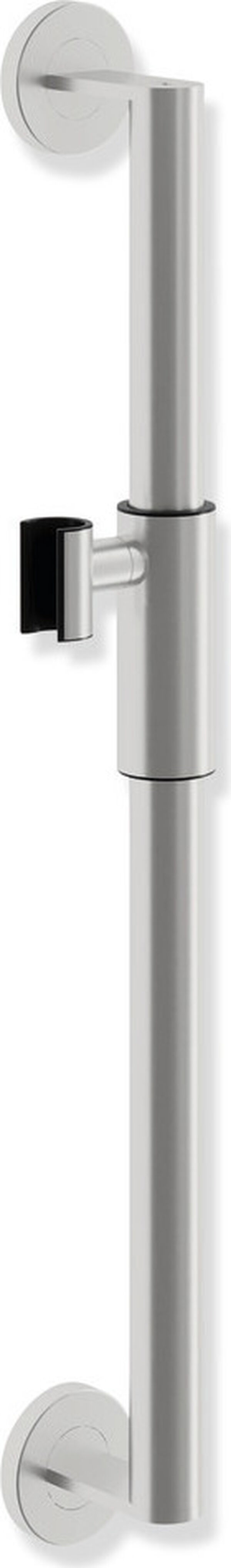 Duschengleitstange Hewi 900, 600 mm, &Oslash; 32 mm, mit magnetischem Brausehalter, Rosetten rund image number 0