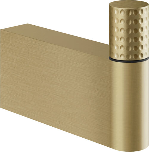 Appendino a parete Gessi Habito Brushed brass Cesello