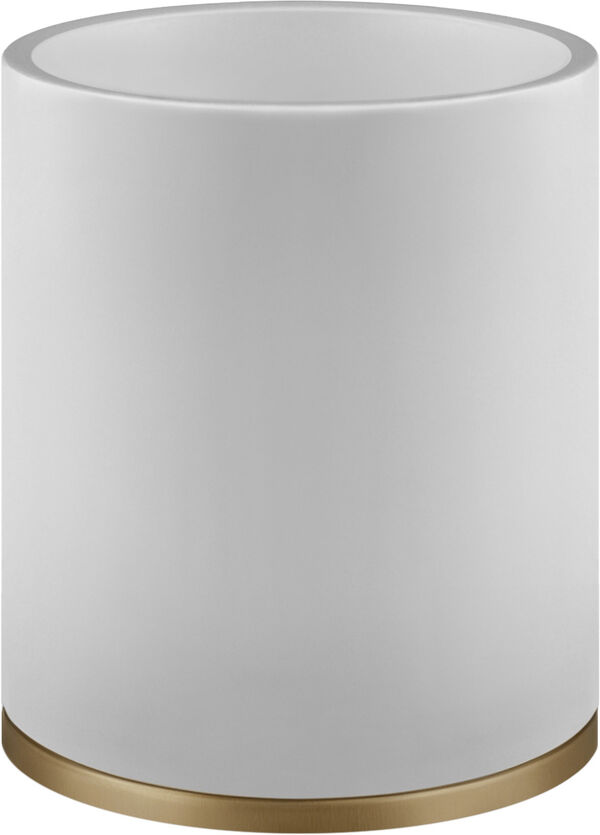Abfallbehälter Gessi Anello, Ø 180 x 240 mm, weiss image number 0