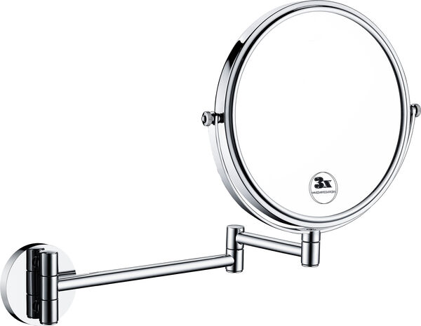 Specchio per cosmetica Neoperl Ø 19 cm, mobile, concavo senza illuminazione ohne Beleuchtung image number 0