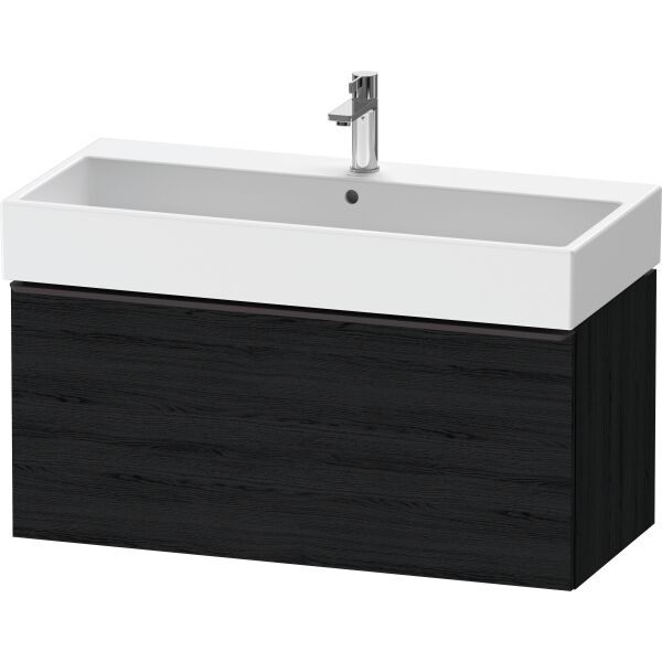 Armadio sottolavabo Duravit D-Neo rovere nero image number 1