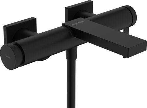 M&eacute;langeur de bain Hansgrohe Tecturis E Noir mat