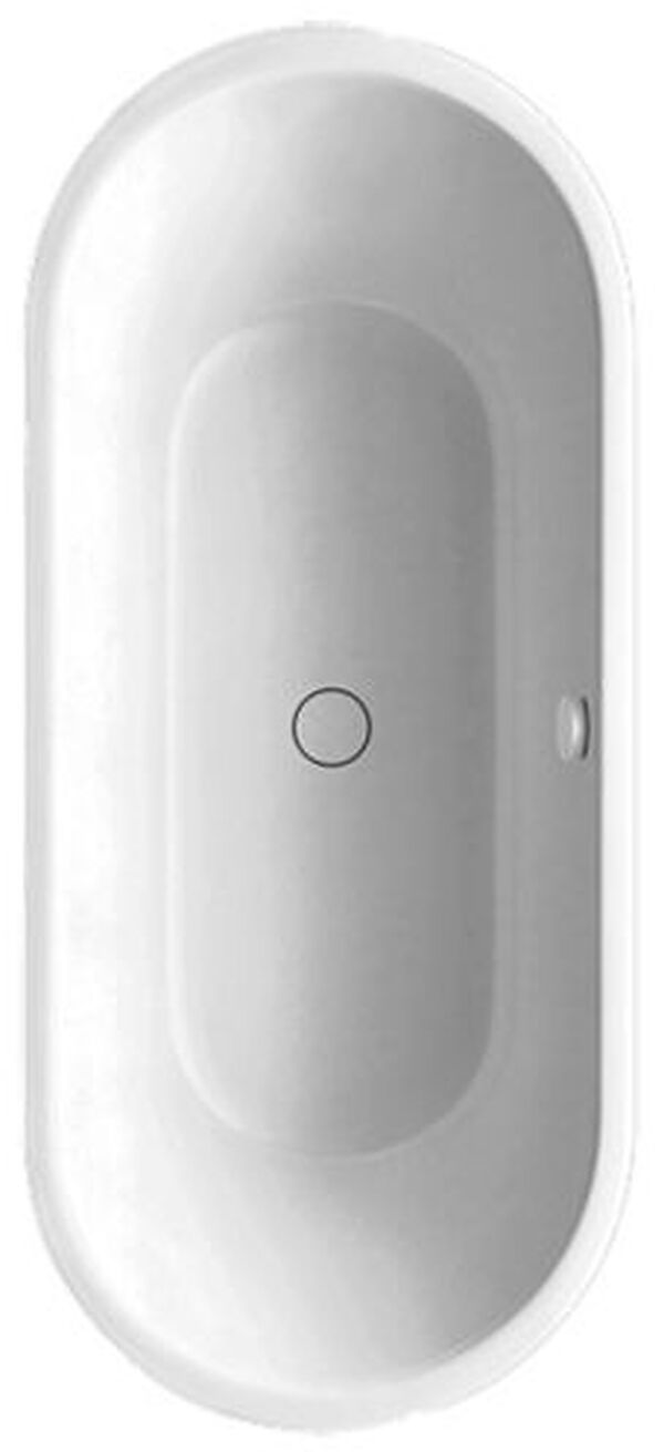 Badewanne Kaldewei Centro Duo Oval 180 x 80 cm Weiss Cleaneffekt image number 0