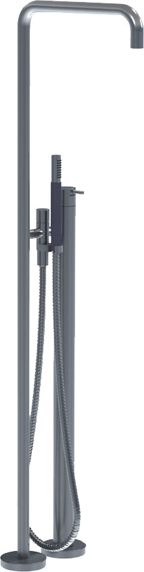 Bademischer Vola-Standmodell Schwarz matt