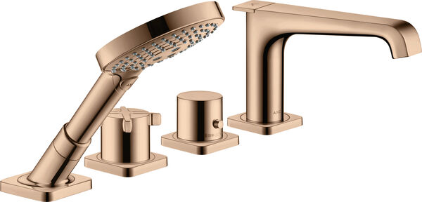 Wannenfüllkombination Axor Citterio E polished red gold image number 0