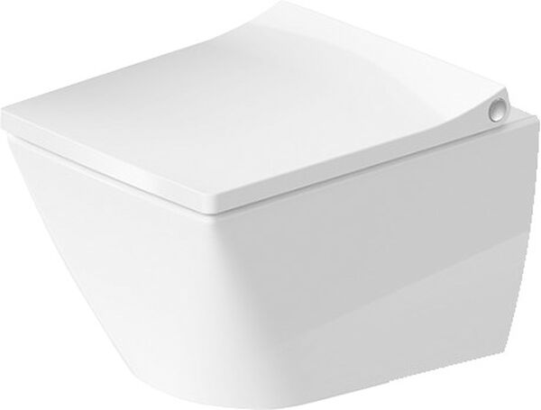 Wand-Klosett Duravit Viu Compact rimless weiss Cleaneffekt image number 0
