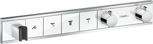 Sistema da doccia Hansgrohe Rain Select Cromato-bianco