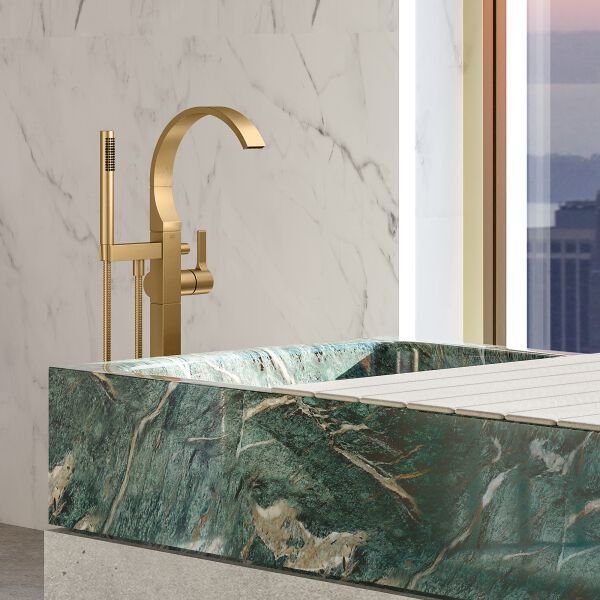 Miscelatore da bagno Dornbracht Cyo-modello d'appoggio Platino opaco image number 3