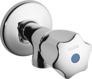 Waschautomaten-Eckventil Alterna ½" chromeline
