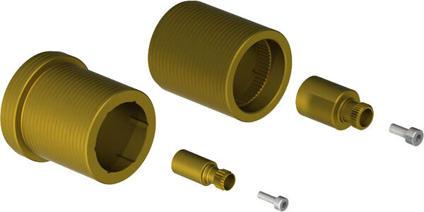 Verlängerungsset Vola VR 5250 für Fliesenstärke 15 - 25 mm passend zu Einbaukörper für Thermostaten 6451 591 - 596 image number 0