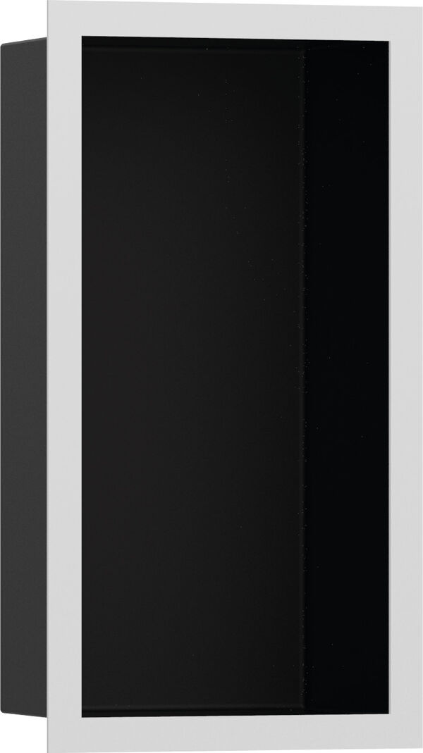 Nicchia ad incasso Hansgrohe XtraStoris Individual corpo di superficie acciaio nero opaco image number 0