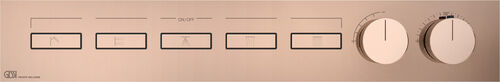 Duschsystem-Endmontageset Gessi HI-FI Linear Copper