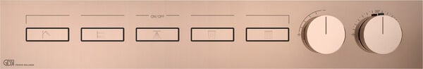 Duschsystem-Endmontageset Gessi HI-FI Linear Copper image number 0