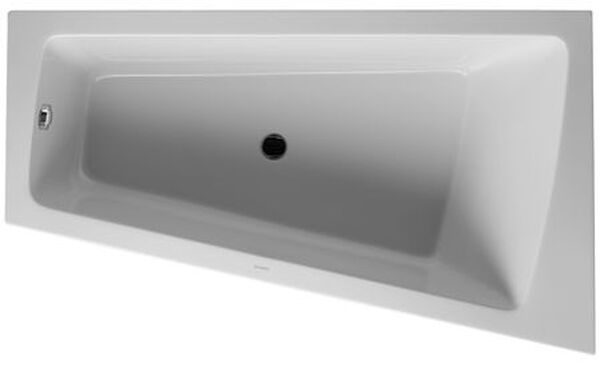 Baignoire d'angle Duravit Paiova avec tablier form&eacute; 170 x 130 cm Blanc image number 0