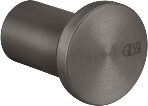 Crochet à habits Gessi 316 black Metal brushed flessa