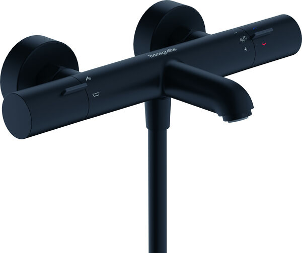 Bademischer Hansgrohe Ecostat Fine schwarz matt image number 0