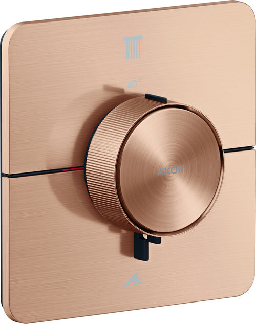 Duschsystem Axor ShowerSelect ID Brushed red gold