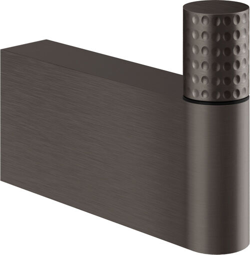Appendino a parete Gessi Habito black Metal brushed cesello