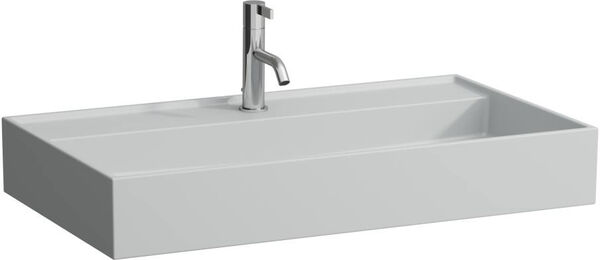 Waschtisch Laufen Kartell 80 x 46 cm Grau matt image number 0