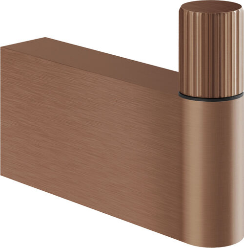 Bademantelhaken Gessi Habito Copper brushed rigato