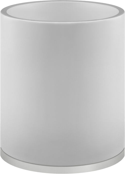 Boîte à ordures Gessi Anello blanc mat