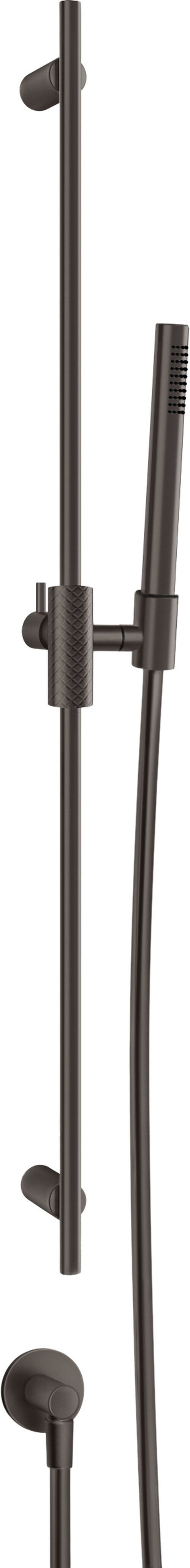 Handbrausegarnitur Gessi Habito Black metal brushed Intreccio