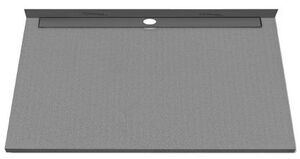 Duschelement Poresta Limit S bodeneben, 90 x 150 cm Rollstuhlbefahrbar Höhe 5,5 cm