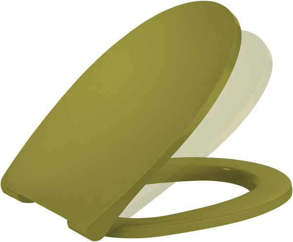 Sedile JohnSales Silea, con coperchio, abbassamento automatico, antibatteri, smontabile, cerniere image number 0