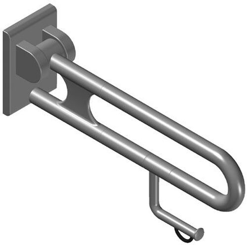 Corrimano ribaltabile Nosag Nylon Serie 300 bianco