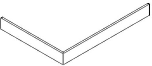 Schürze Hoesch weiss