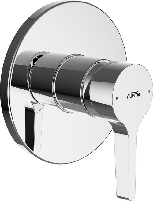 Duschmischer-Endmontageset Alterna architect S Verchromt