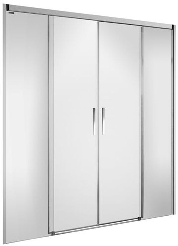 Parete scorrevole Duscholux Bella Vita 3, nicchia 156,6 - 160,5 cm, 4 pannelli, altezza 200 cm, image number 0