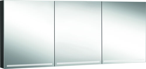 Armadio a specchio Schneider Grace TW Nero opaco