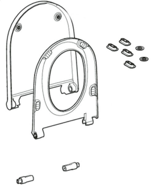 Siège WC pour Geberit Sela Blanc