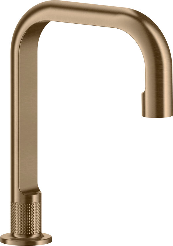 Waschtischauslauf Gessi Inciso warm Steel brushed image number 0