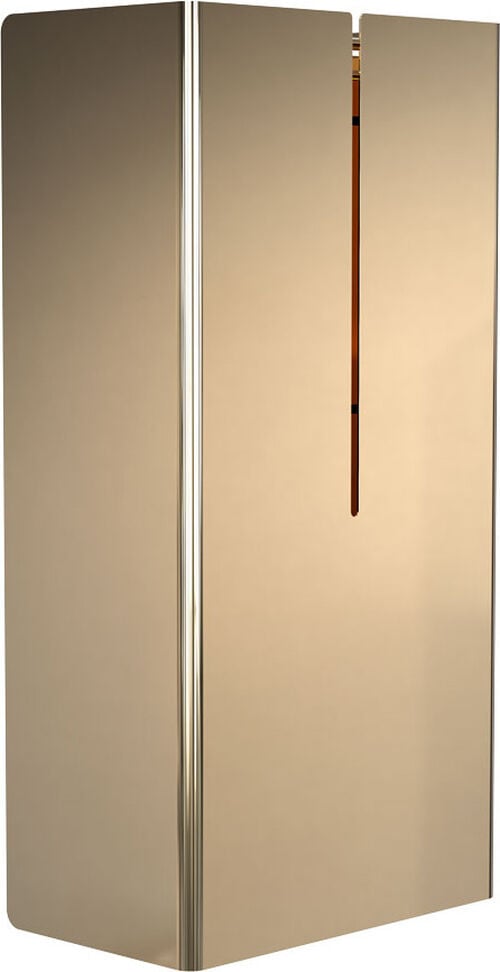 Corbeille &agrave; papier Frost Nova 2 Polished gold