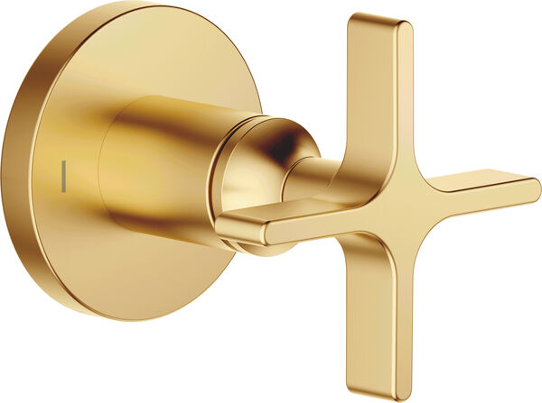 Inverseur &agrave; 2 voies Dornbracht Vaia Laiton bross&eacute; image number 0