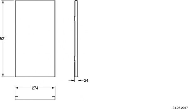 Ersatzfront KWC Exos. image number 1