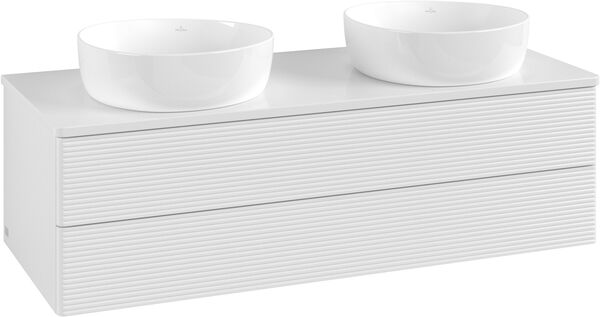 Waschtischm&ouml;bel Villeroy & Boch Antao Weiss hochglanz image number 0