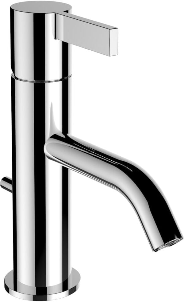 Miscelatore monocomando Laufen Kartell, piletta di scarico, bocca fissa, s 115 mm, allacciamento image number 0