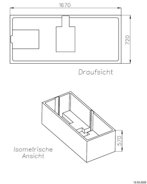 Badewannentr&auml;ger Schedel image number 1