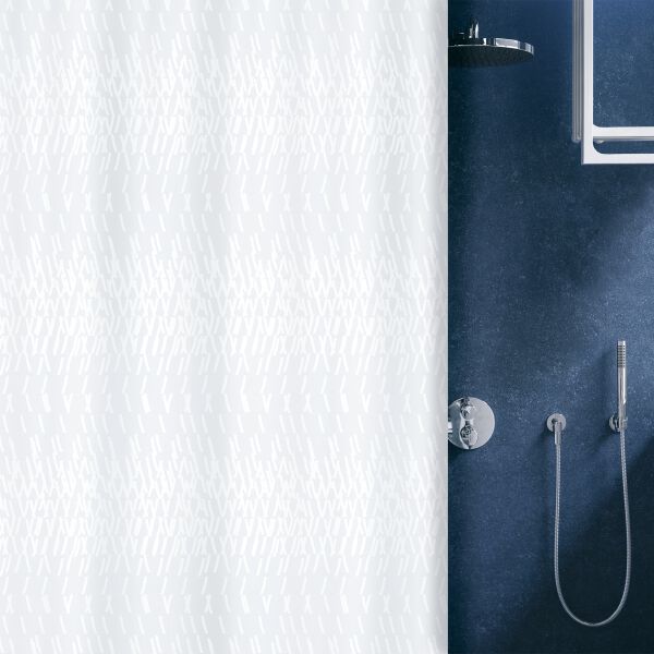 Duschvorhang Spirella weiss image number 1