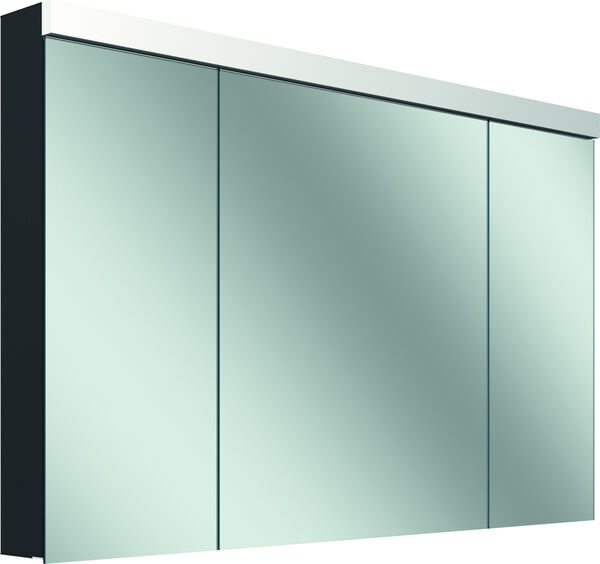 Spiegelschrank Schneider Low plus LED schwarz matt image number 0