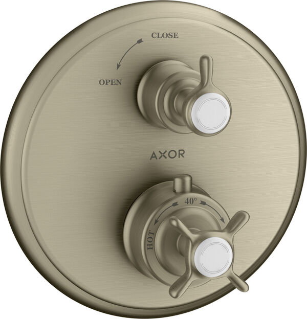 Thermostatmischer-Endmontageset Axor Montreux Nickel brushed image number 0