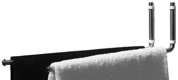 Porte-linge U.S.W. D Line Acier inoxydable mat image number 0