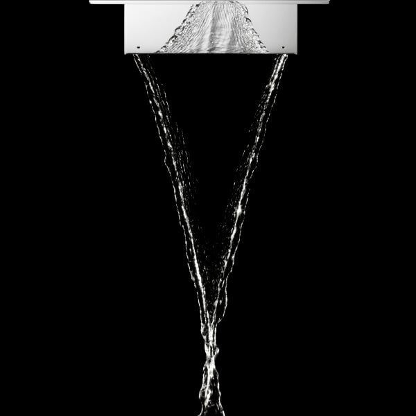 Bocca d'erogazione per vasca Dornbracht Water Sheet &frac12;" Platino opaco image number 4