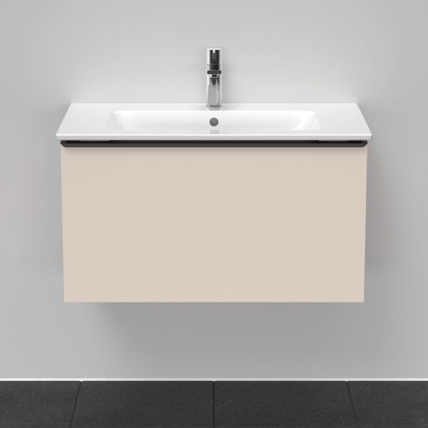 Armadio sottolavabo Duravit D-Neo Taupe opaco image number 2