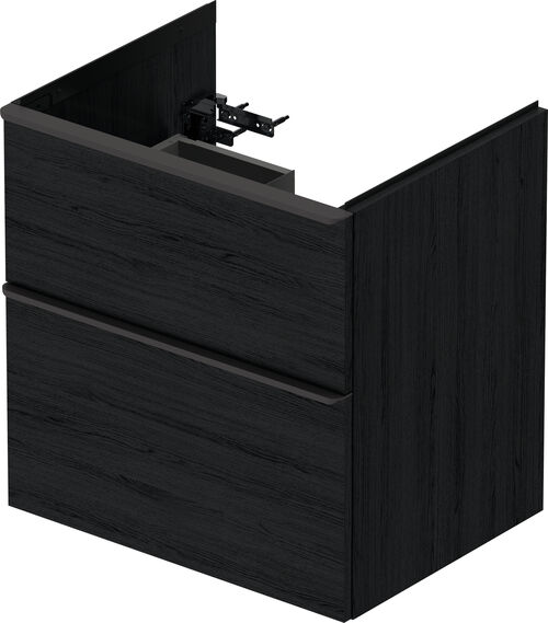 Armadio sottolavabo Duravit D-Neo Rovere nero