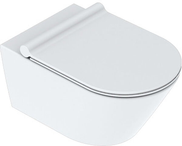 Wand-Klosett Catalano Zero rimless weiss matt Cleaneffekt image number 0
