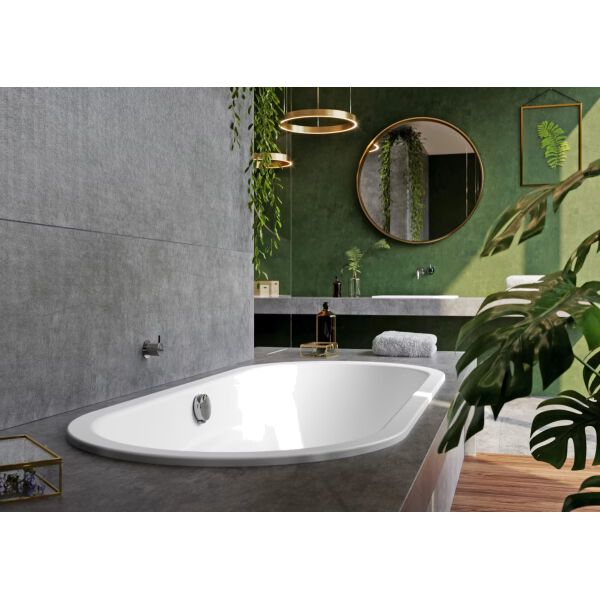 Badewanne Kaldewei Centro Duo Oval 180 x 80 cm Weiss Cleaneffekt image number 2